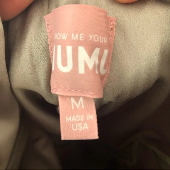 Show Me Your MuMu Olive Green Midi Dress - Picture 10 of 13